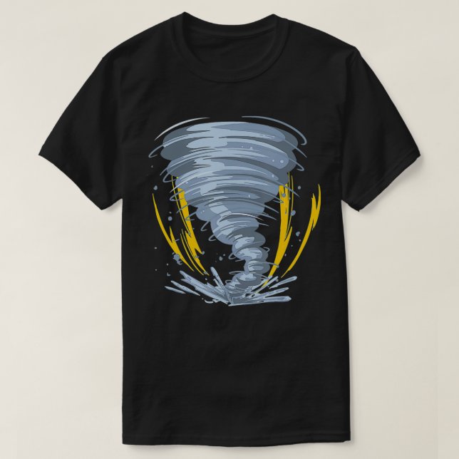 Camiseta Tornado (Frente do Design)
