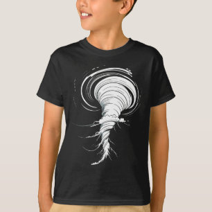 Camiseta Tornado Costume Twister Storm Halloween Garotos