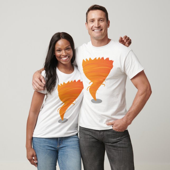 Camiseta Tornado de Fogo (Unissex)