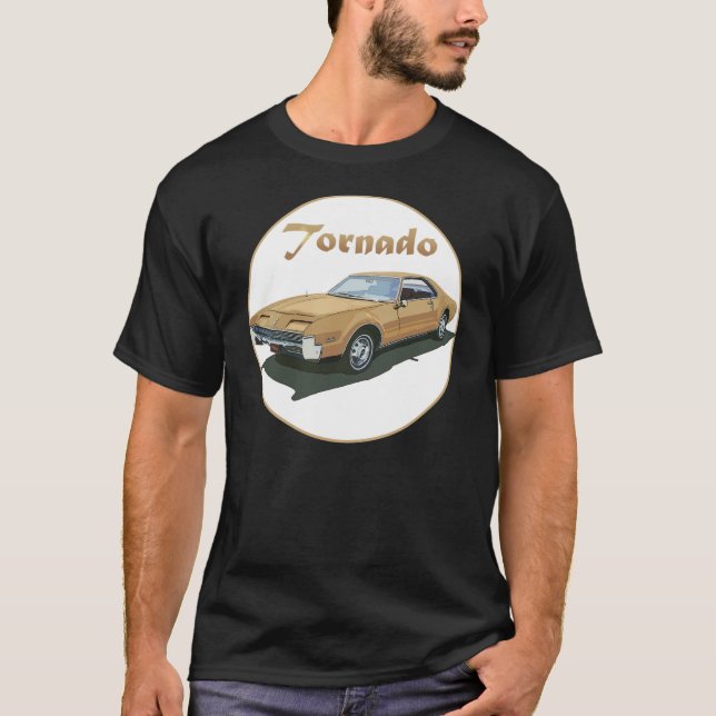 Camiseta Tornado Dourado (Frente)