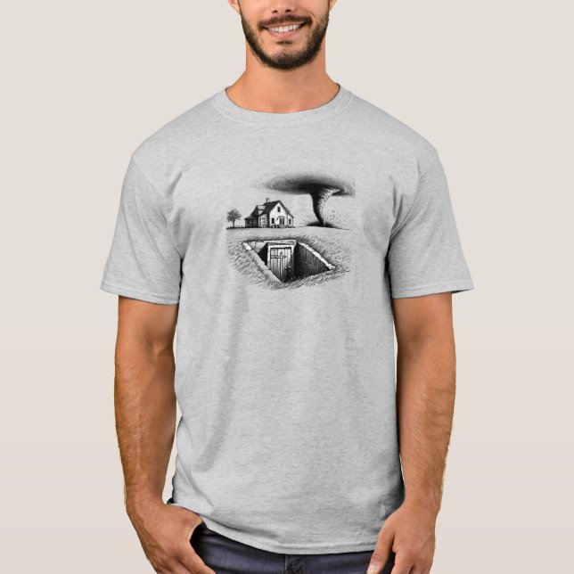 Camiseta Tornado House Cellar com Cruz (Frente)