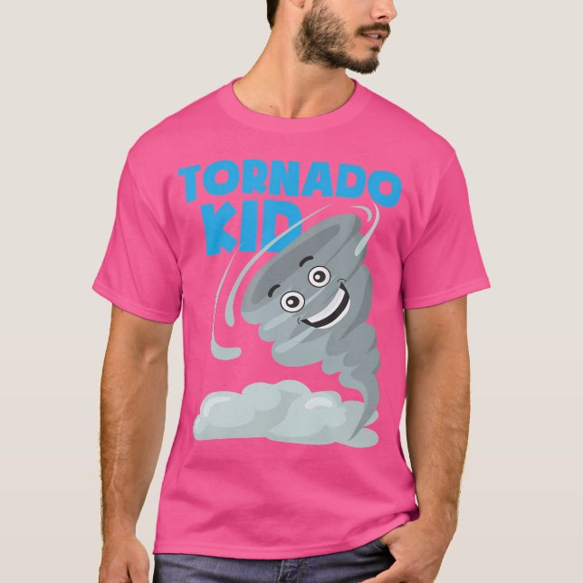 Camiseta Tornado Kid Storm Hunter Furacão Chaser Meteorol (Frente)