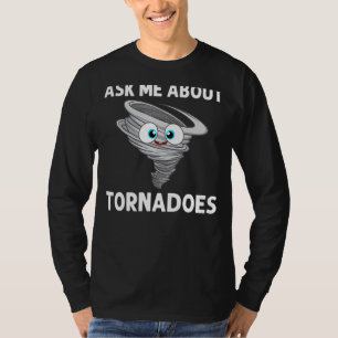 Camiseta Tornado Para Homens Mulheres Tempestemunham Meteor
