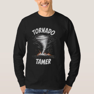 Camiseta Tornado Tshirt Para Crianças, O Clima De Toddler M