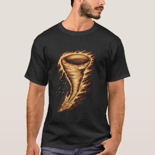 Camiseta Tornado Tshirt Para Crianças, O Clima De Toddler M