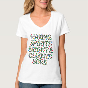 Camiseta Tornando os Espíritos Alegres & Clientes Doloridos