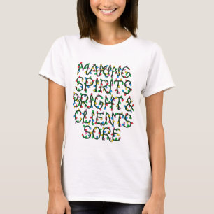 Camiseta Tornando os Espíritos Brilhantes & Clientes Dolori