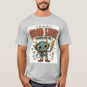 Camiseta Tornando-se Silenciosamente Tipografia Inspiradora