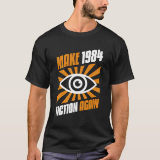 Camiseta Tornar a Ficção de 1984 Novamente