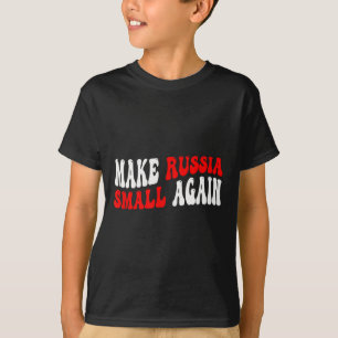Camiseta Tornar a Rússia Pequena Novamente
