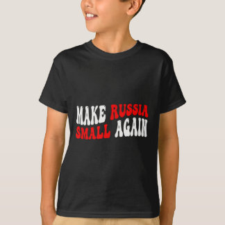 Camiseta Tornar a Rússia Pequena Novamente
