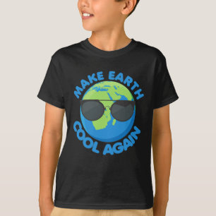Camiseta Tornar A Terra Legal Novamente As Mudanças Climáti