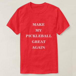 Camiseta Tornar Meu Excelente De Pickleball Novamente