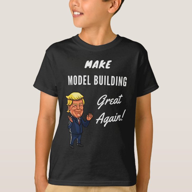 Camiseta Tornar o Excelente de construção do modelo novamen (Frente)