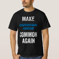 Tornar o senso comum mais uma vez