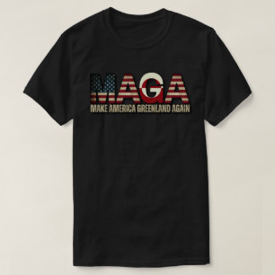 Camiseta Torne a América a Groenlândia Novamente