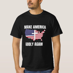Camiseta Torne a América Deus novamente