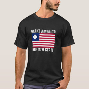Camiseta Torne a América o 11º Estado Orgulhosamente Canade