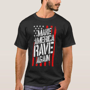 Camiseta Torne A América Rave Novamente O Festival Techno E