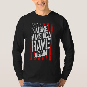 Camiseta Torne A América Rave Novamente O Festival Techno E