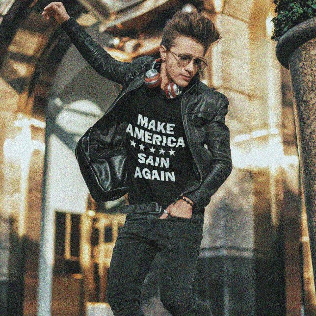 Camiseta Torne a América Sane de novo (Criador carregado)