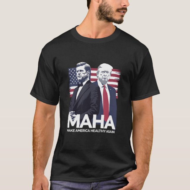 Camiseta Torne a América Saudável Novamente (Frente)