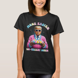 Camiseta Torne A Páscoa Celular De Ovos Novamente Engraçada