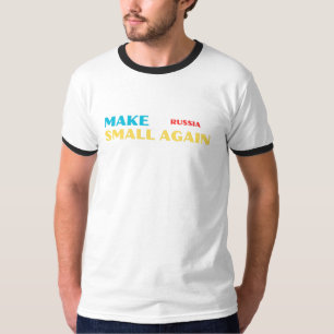 Camiseta Torne a Rússia pequena de novo - Discurso satírico