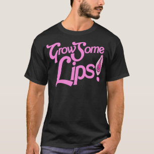 Camiseta Torne alguns Lábios Engraçados Humor Adulto 1