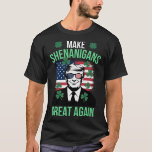 Camiseta Torne as Travessuras Grandes Novamente Donald Trum