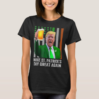 Camiseta Torne Engraçado o Excelente do Dia de São Patrício