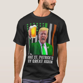 Camiseta Torne Engraçado o Excelente do Dia de São Patrício