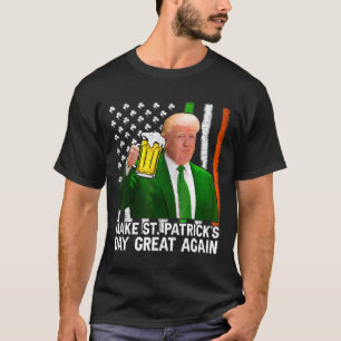 Camiseta Torne Engraçado o Excelente do Dia de São Patrício
