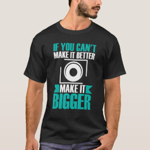 Camiseta Torne Mais Grande Fotografia Design