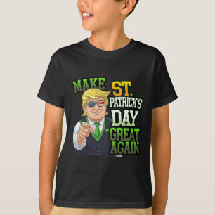 Camiseta Torne o Dia de São Patrício Grande Novamente Piada