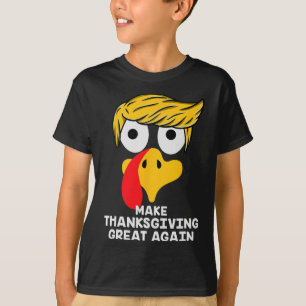 Camiseta Torne o Excelente de Ação de Graças novamente Trum