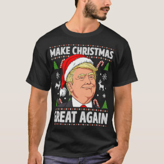 Camiseta Torne o Excelente de Natal Novamente Engraçado Cri