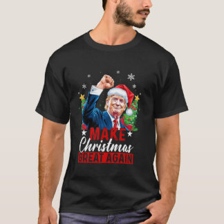 Camiseta Torne o Excelente de Natal Novamente Engraçado Cri