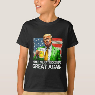 Camiseta Torne o Excelente do Dia de São Patrício de novo a