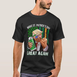 Camiseta Torne o Excelente do Dia de São Patrício novamente