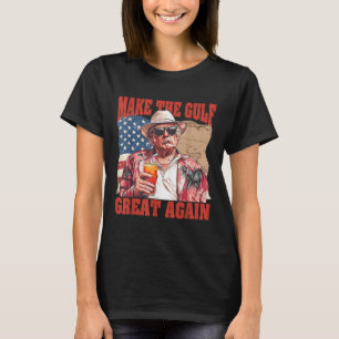Camiseta Torne O Excelente Do Golfo Novamente Engraçado Gol