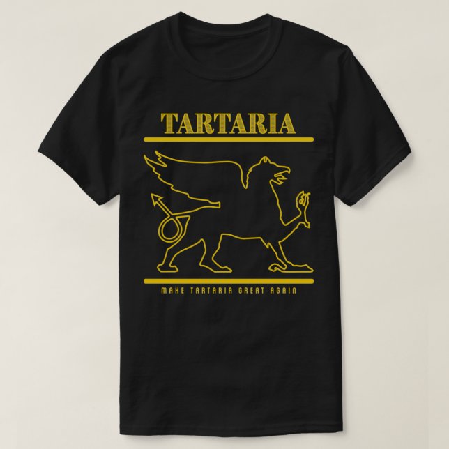 CAMISETA TORNE O EXCELENTE TARTARIA NOVAMENTE (Frente do Design)