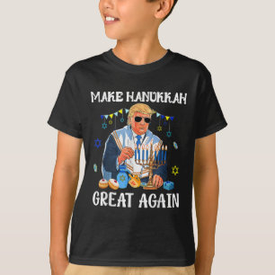 Camiseta Torne o Hanukkah Grande Novamente Judaico Chanukah
