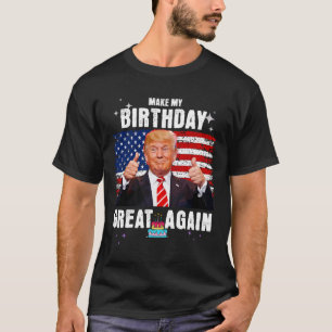 Camiseta Torne O Meu Excelente De Aniversário Novamente Eng