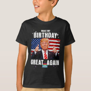 Camiseta Torne O Meu Excelente De Aniversário Novamente Eng