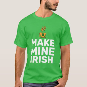 Camiseta Torne o meu irlandês legal engraçado