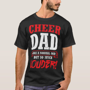 Camiseta Torne o Pai Muito Mais Alto Cheerleader Pai Cheerl