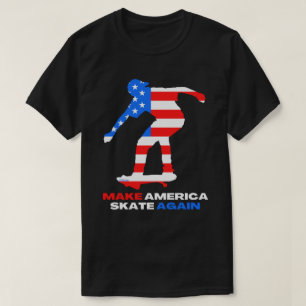 Camiseta TORNE O SKATE AMÉRICO NOVAMENTE, 50-50grind editio