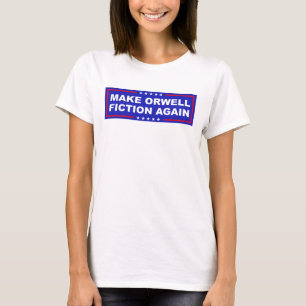 Camiseta Torne Orwell Ficção Novamente