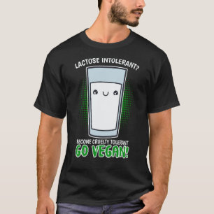 Camiseta Torne-se intolerante à crueldade Vá ser vegano Int